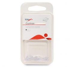 Cuñas Transparentes x 100 Uds, Tdv