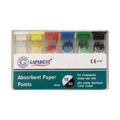 #15 al #40, Conos Papel x 200, GAPADENT