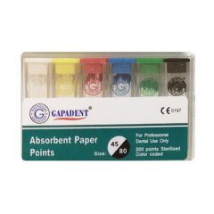 #45 al #80, Conos Papel x 200, GAPADENT