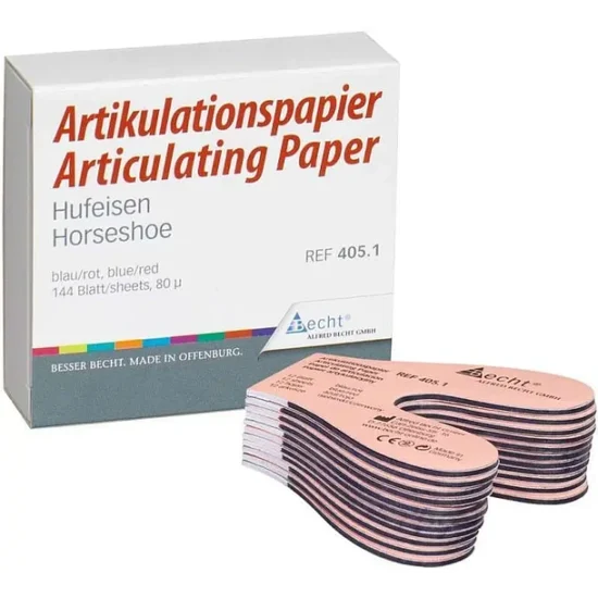 Papel articular en herradura x 12 block , Becht