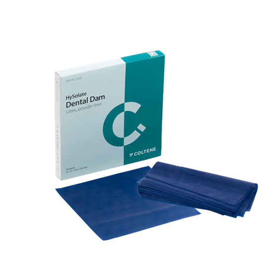 Goma Dique Azul, cort 6×6, por 36 Láminas, Hygenic