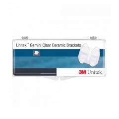 Gemini Clear Brackets MBT Cerámicos, 3M Unitek