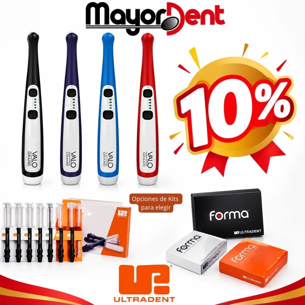 Oferta!!! Lampara Valo Grand con 10% de Descuento + 1 Kit de regalo a elección, Ultradent