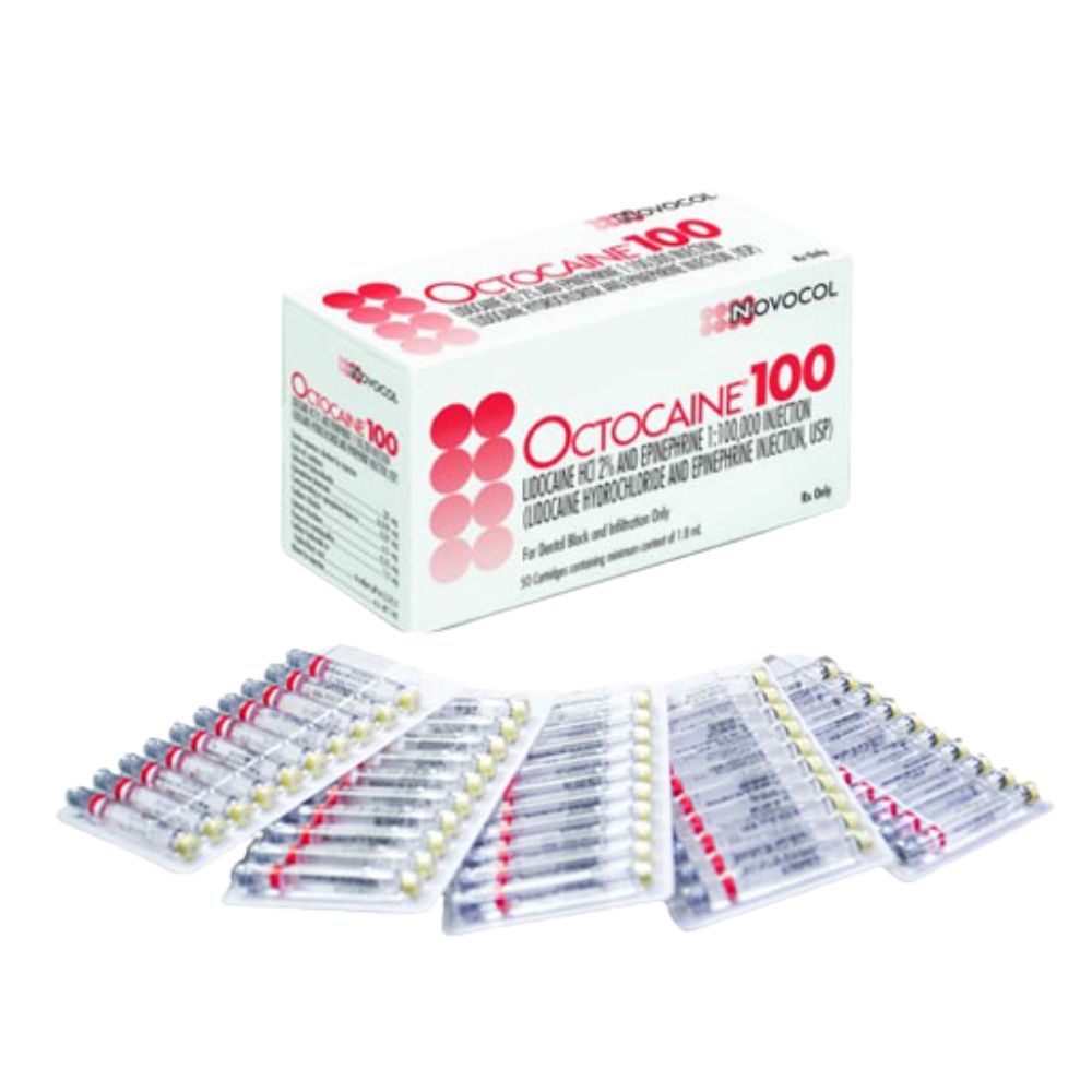 Caja Anestesia Octocaina 2%, Novocol