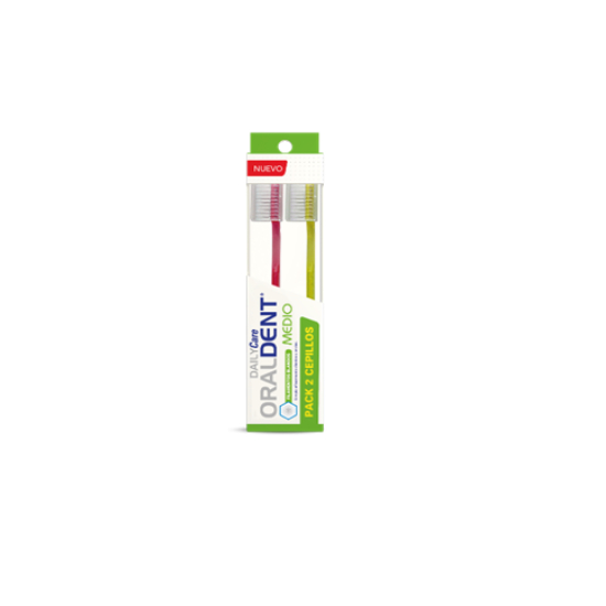 Cepillos Daily Oraldent x 2 uds. Laboratorio Maver