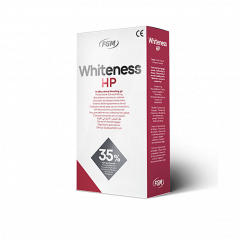 Blanqueador Whiteness HP 35% kit 3 pacientes c/ Top Dam, FGM