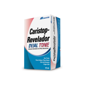 Revelador de placa bacteriana Caristop Dual Tone, Laboratorio Maver