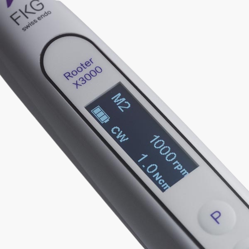 Rooter X3000, motor de endodoncia inalámbrico de alto rendimiento, FKG - Imagen 3
