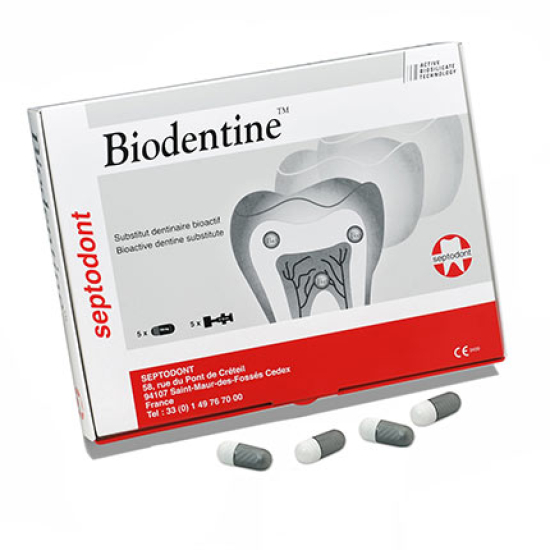 Biodentine C/5 Cápsulas, Septodont.