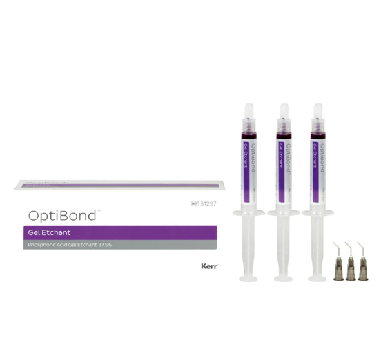 Ácido Ortofosfórico Gel Etchant 37,5%, 3 Jerg x 3Grs, Kerr