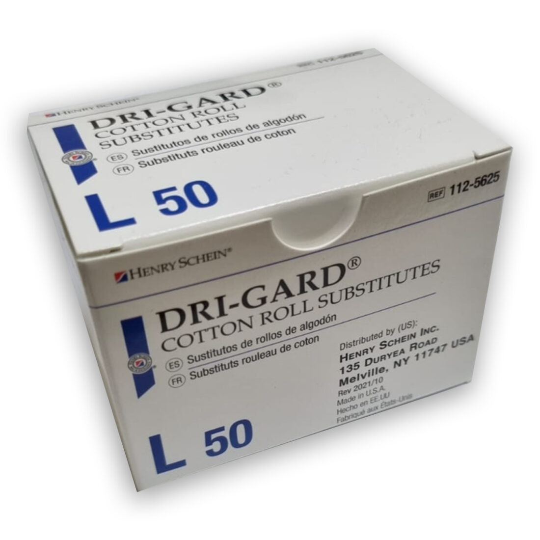 Dri-Gard Sustitutos de Algodón, Caja x 50 Uds, Henry Schein