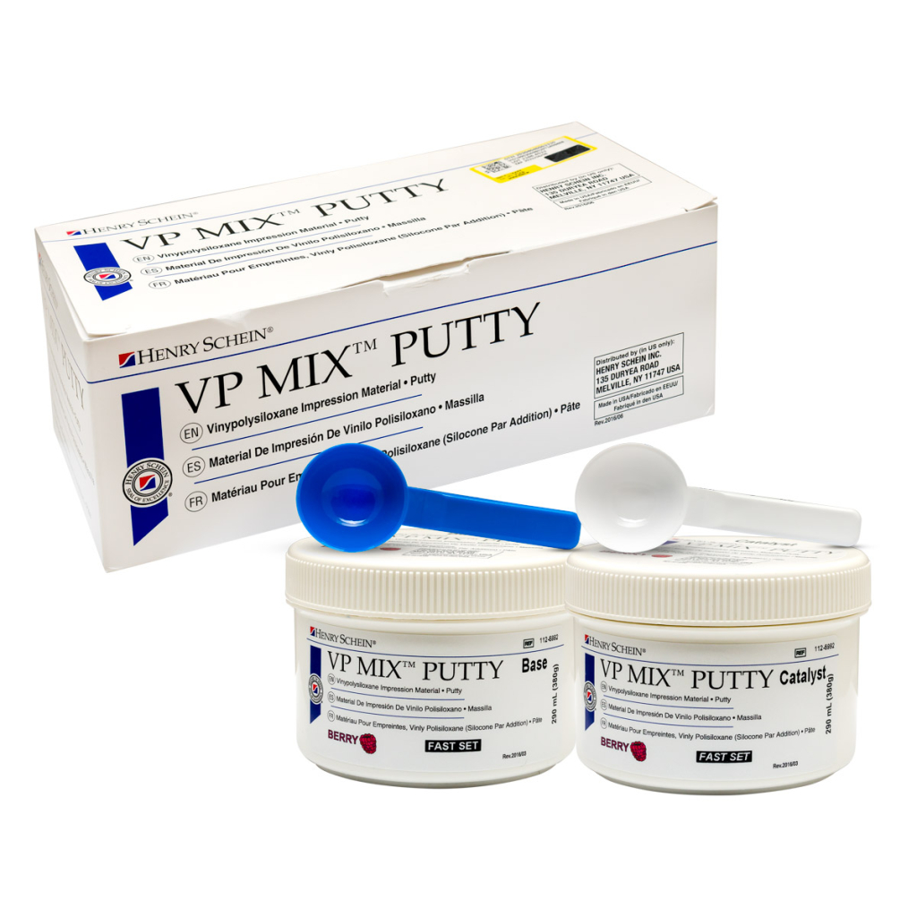 Silicona Vp Mix Putty, Henry Schein. MayorDent Líderes en el