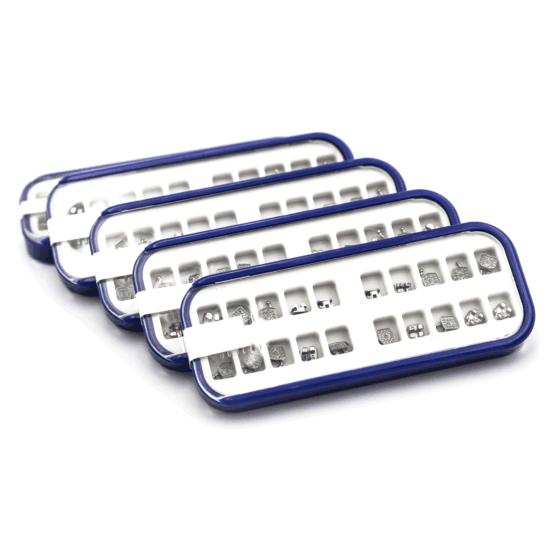 Kits Brackets 0.22 Mim Monoblock bajo perfil Dochem