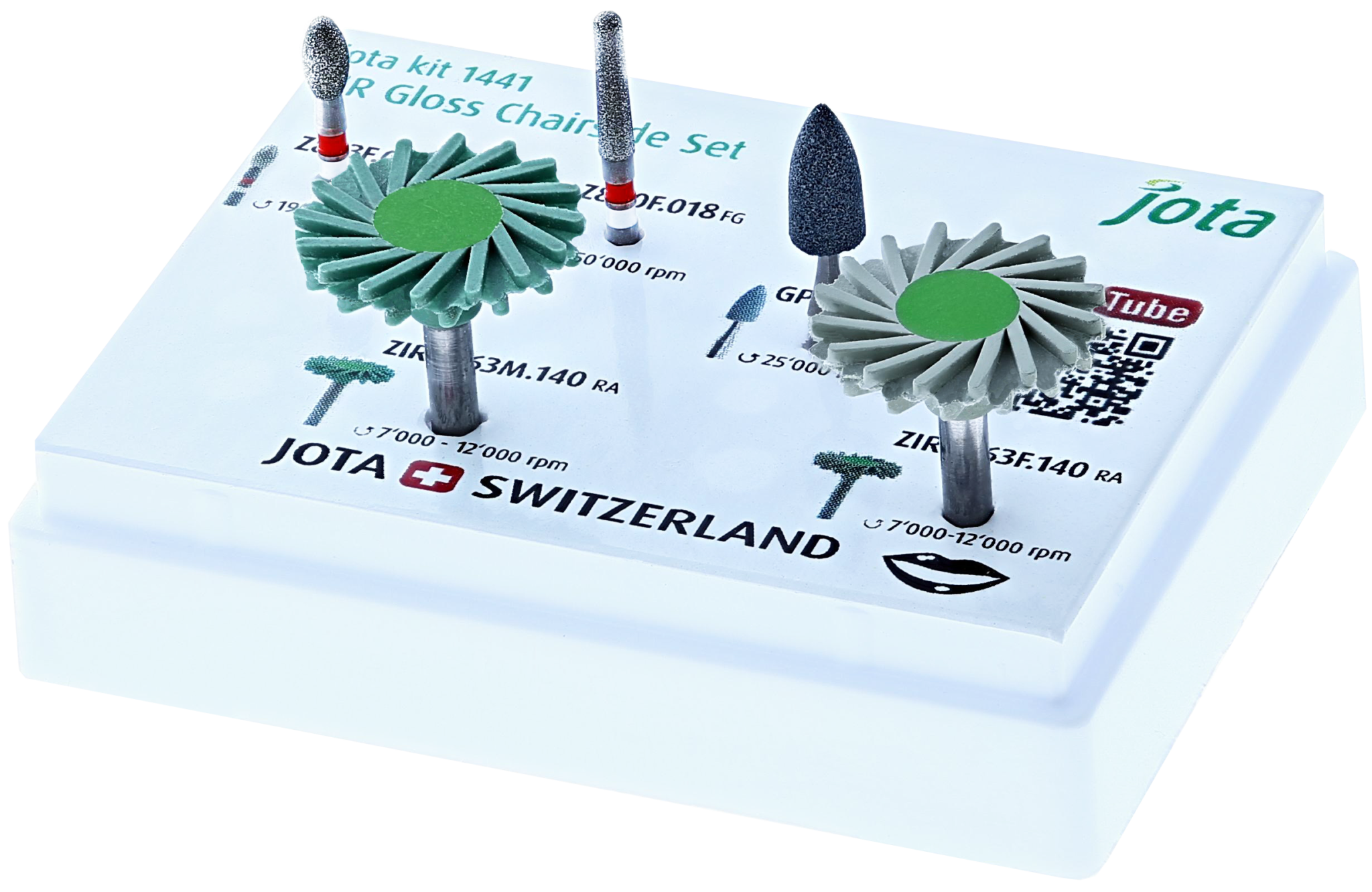 Fresario Zir Gloss Chairside Set, Kit 1441, JOTA. MayorDent Líderes