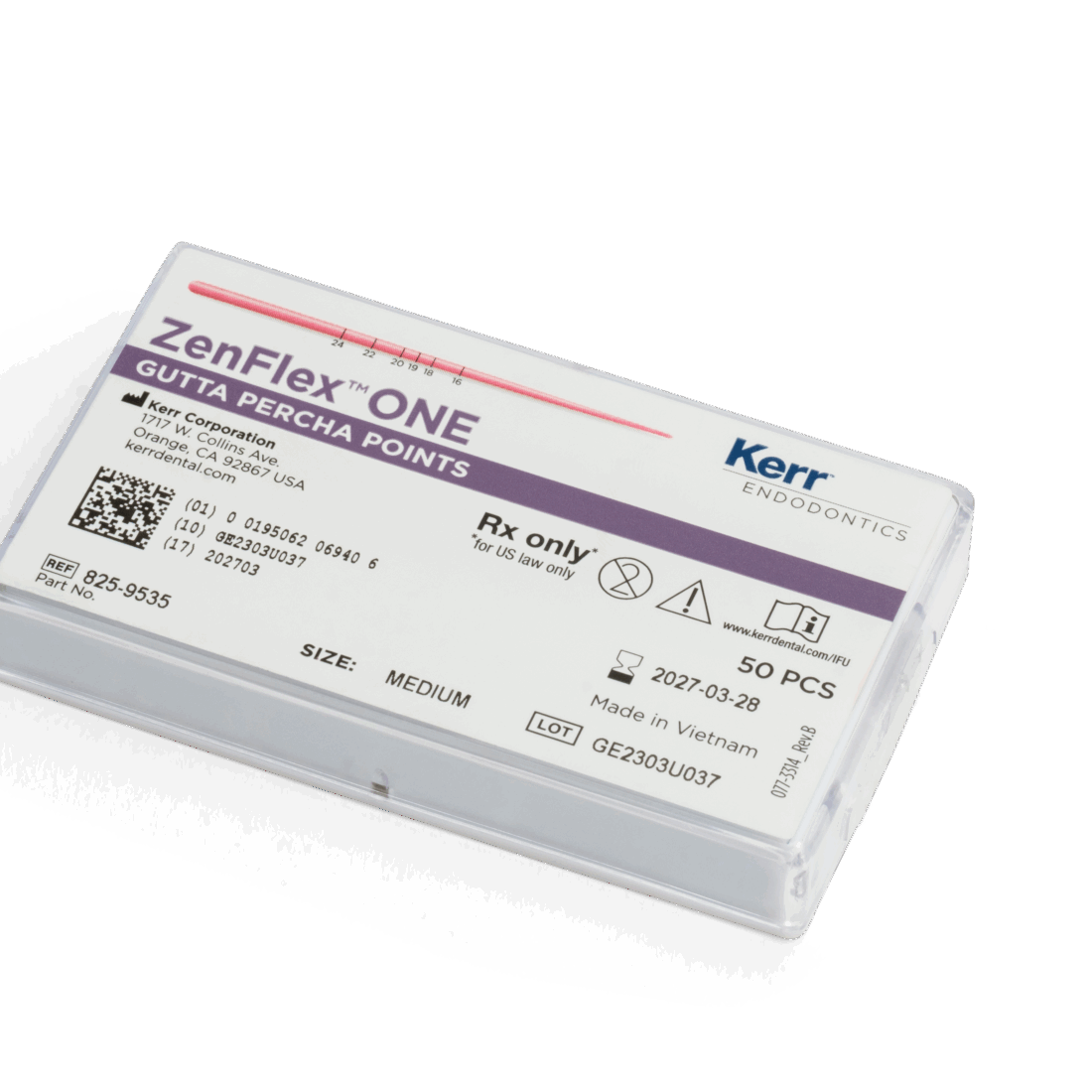 Kerr Conos de GuttaPercha Zenflex Taper 04.