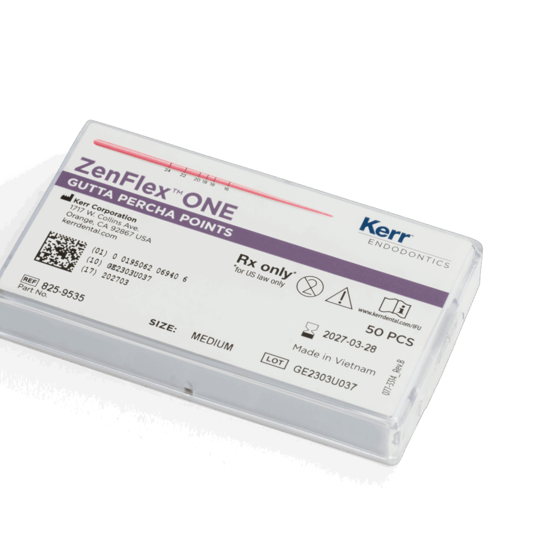 Kerr Conos de GuttaPercha Zenflex Taper 04.