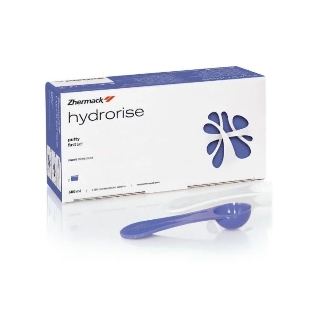 Silicona por adición Hydrorise Putty Fast set 300ml+300ml - Zhermack