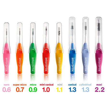 Cepillos Interprox, Blister x 6 Uds, Dentaid