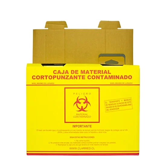 Caja Para Material Cortopunzante