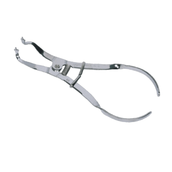 Porta Clamps Ivory Acero Inoxidable, Denpher