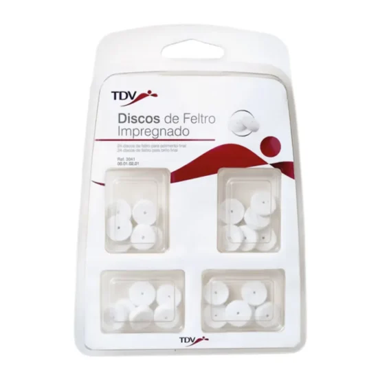 Discos Fieltro Impregnado 24 Uds, TDV