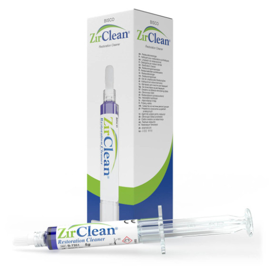 Zir Clean Agente de Limpieza de Superficies en Restauraciones, Bisco