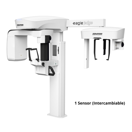 Eagle Edge 2D PRO - Pano + Ceph 1 o 2 Sensores, Dabi Atlante