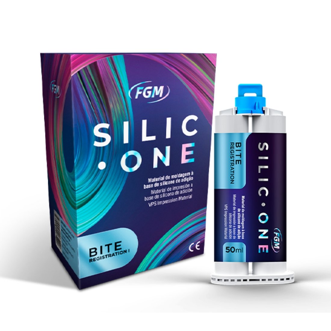 Silic One Bite Registration I, silicona de adición (VPS) - FGM