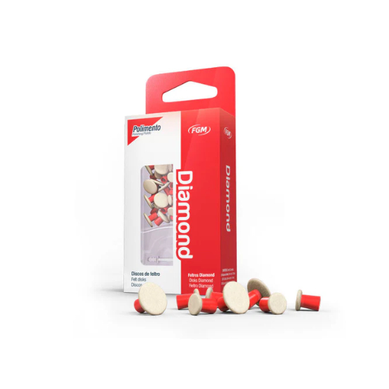 FGM Diamond Disco Fieltro 8/12mm+Mandril X24