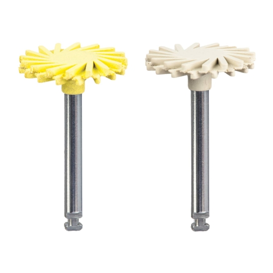Jiffy Wheels Espiral Blanco o Amarillo, Ultradent