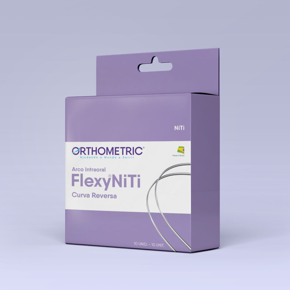 Arcos Curva Reversa Niti 10unidades, OrthoMetric