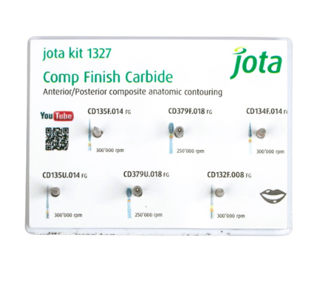 Fresario Carbide para Acabado de Composite kit 1327, Jota