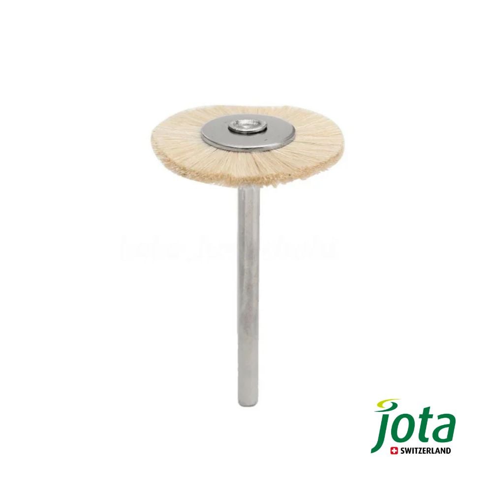 Rueda Pelo de Cabra Suave, p/Pulido Pieza de Mano, Jota